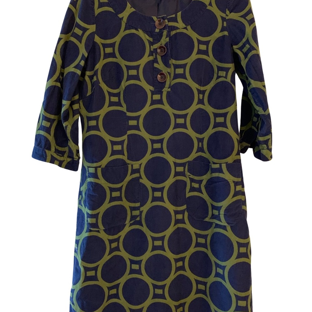 Boden Ladies Soft Corduroy Sheath Dress Size 10L